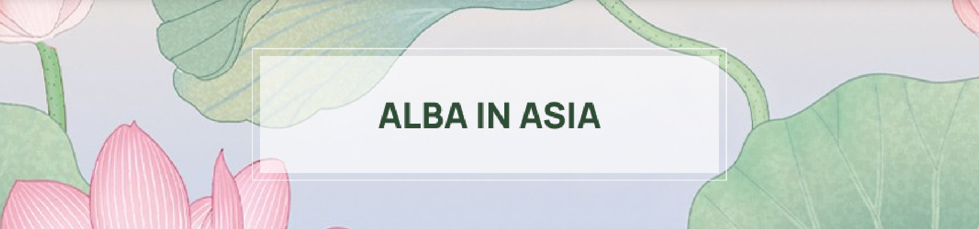 L'Erbolario Alba in Asia