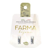Farma Bijoux Earrings Acrylic Crystals 12mm