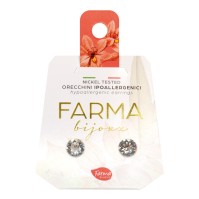 Farma Bijoux Earrings Crystals 6.2mm