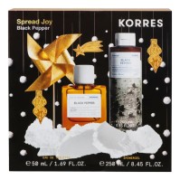 Korres Black Pepper Eau de Toilette 50ml & Shower Gel 250ml