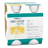 Nestle Resource HP/HC γεύση Βανίλια 4x200ml