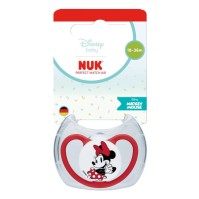 Nuk Perfect Match Air Silicone Soother 18-36m Minnie 1 τεμάχιο