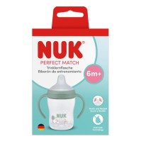 Nuk Perfect Match Learner Bottle 6m+ Green Sheep 150ml