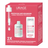 Uriage Roseliane Visible Redness Neutralizing Smoothing Serum 30ml & Visible Redness Neutralizing Care 15ml