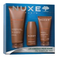 Nuxe Men Instant Fatigue-Fighter Moisturizer 50ml & 24h Protection Deodorant 50ml & Multi-Use Shower Gel 200ml