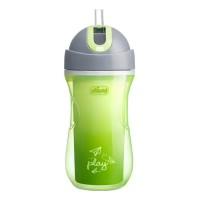 Chicco Sport Cup with Straw 14m+ Green 266ml