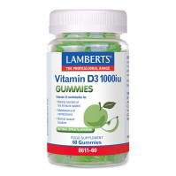 Lamberts Vitamin D3 1000iu Gummies γεύση Μήλου 60 ζελεδάκια