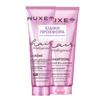 Nuxe Hair Prodigieux High Shine Shampoo 200ml & Intense Nourishing Leave-In Cream 100ml