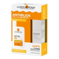 La Roche-Posay Anthelios UVMUNE 400 Invisible Fluid SPF50 με Άρωμα 50ml & Toleriane Sensitive Cream 15ml