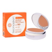 Tecnoskin Sun Protect Mattifying Make-Up Compact SPF50 Light 10g
