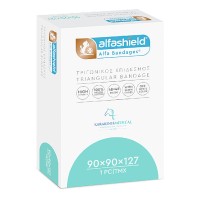 Alfashield Τριγωνικός Επίδεσμος 90x90x127cm 1 τεμάχιο