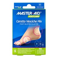 Master Aid Footcare Foot Blister Plaster Mix 6 τεμάχια