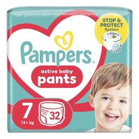 Pampers Pants No. 7 (15+ kg) 32 τεμάχια
