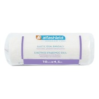 Alfashield Alfa Elastic Ideal Bandage 10cmx4.5m 1 τεμάχιο