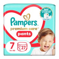 Pampers Premium Care Pants No. 7 (15+ kg) 27 τεμάχια