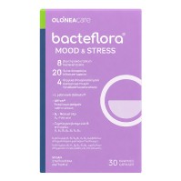 Olonea Bacteflora Mood and Stress 30 κάψουλες