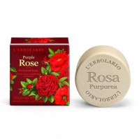 LErbolario Rosa Purpurea Αρωματικό Σαπούνι 100g