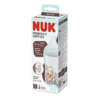 Nuk Perfect Match Πλαστικό Μπιμπερό 3m+ Winnie the Pooh 260ml