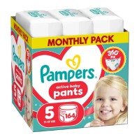 Pampers Monthly Pack Pants No. 5 (11-17 kg) 164 τεμάχια