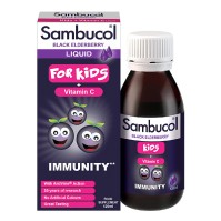 Sambucol Black Elderberry For Kids & Vitamin C 120ml
