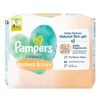 Pampers Wipes Harmonie Protect and Care 176 τεμάχια