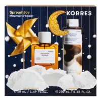 Korres Mountain Pepper Eau de Toilette 50ml & Shower Gel 250ml