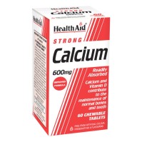 Health Aid Strong Calcium 60 μασώμενες ταμπλέτες