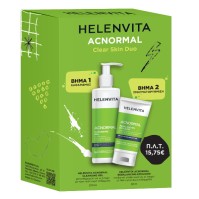 Helenvita Acnormal Cleansing Gel 200ml & Rebalancing Emulsion 60ml