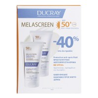 Ducray Melascreen Protective Anti-Spots Fluid SPF50 Normal to Combination Skin 2x50ml