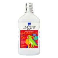 Intermed Unident Kids Mouthwash 250ppm γεύση Φράουλα 500ml