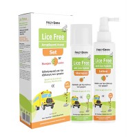 Frezyderm Lice Free Shampoo 125ml & Lotion 125ml & Χτένα