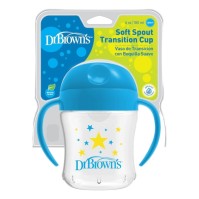 Dr. Browns Soft Spout Transition Cup 6m+ Blue 180ml