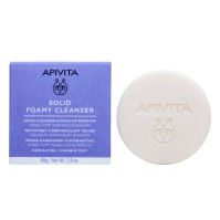 Apivita Solid Foamy Cleanser and Make-Up Remover 80g