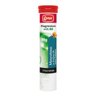 Lanes Magnesium Plus Vitamin B6 γεύση Ροδάκινο 20 αναβράζοντα δισκία