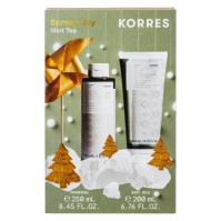 Korres Mint Tea Shower Gel 250ml & Body Milk 200ml