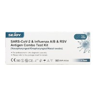 Sejoy SARS-CoV-2 & Influenza A/B & RSV Antigen Rapid Test 1 τεμάχιο