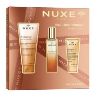 Nuxe Prodigieux Precious Scented Shower Oil 100ml & Le Parfum 30ml & Beautifying Scented Body Lotion 30ml