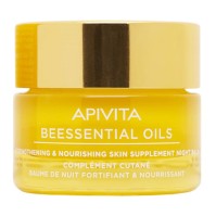 Apivita Beessential Oils Strengthening and Nourishing Night Balm 15ml
