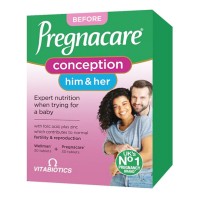 Vitabiotics Pregnacare Him & Her Conception 60 ταμπλέτες