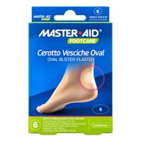 Master Aid Footcare Oval Blister Plaster 6 τεμάχια