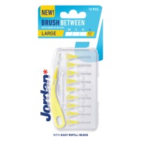 Jordan Brush Between Interdental Brush 0.7mm Large 10 τεμάχια