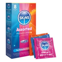 Skins Assorted Condoms 8 τεμάχια