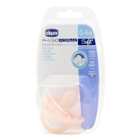 Chicco Physioforma Soft Silicone Soother 0-6m Baby Pink 1 τεμάχιο
