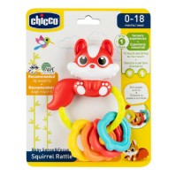 Chicco Squirrel Rattle 0-18m 1 τεμάχιο