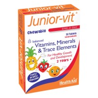 Health Aid Junior-Vit Chewable 30 ταμπλέτες