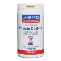 Lamberts Vitamin C Time Release 500mg 100 ταμπλέτες