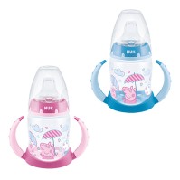 Nuk First Choice Learner Bottle με Δείκτη Ελέγχου Θερμοκρασίας Peppa Pig Μπλε ή Ροζ 6-18m 150ml