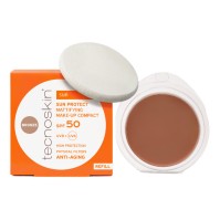 Tecnoskin Sun Protect Mattifying Make-Up Compact SPF50 Bronze Refill 10g