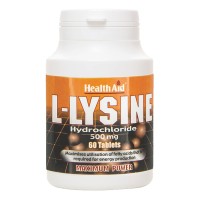 Health Aid L-Lysine 500mg 60 ταμπλέτες