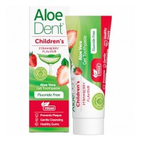 Optima Aloe Dent Childrens Toothpaste γεύση Strawberry 50ml